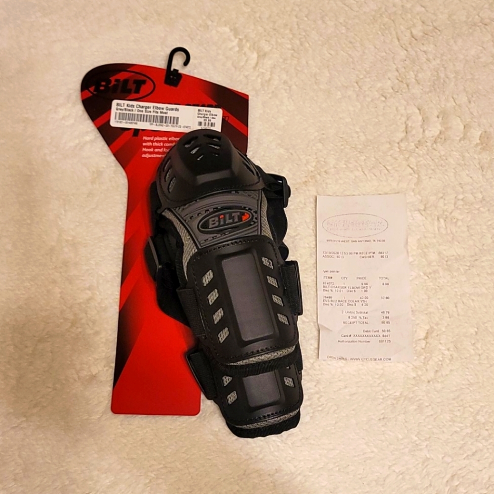 NWT Kids‎ BILT Sport Armour Guard Elbow pads